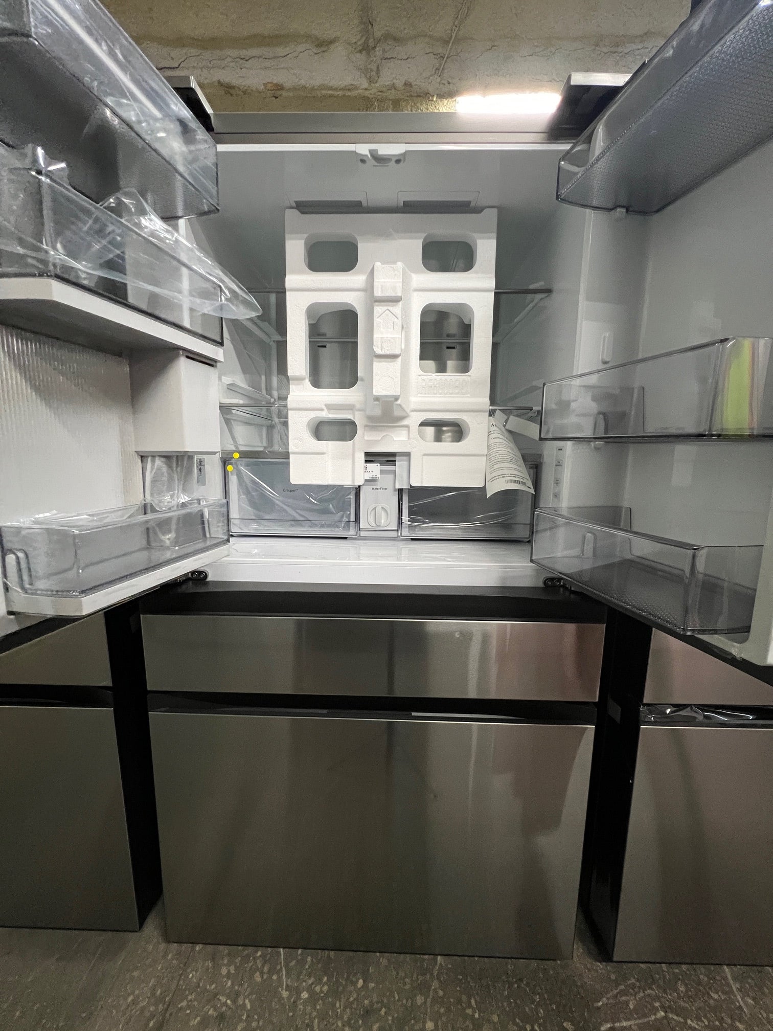 Samsung BESPOKE 29 cu. ft. 4-Door Stainless Steel